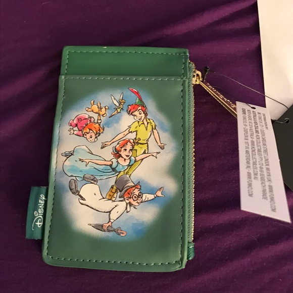 Disney Bags Disney Loungefly Peter Pan Card Holder Nwt Poshmark